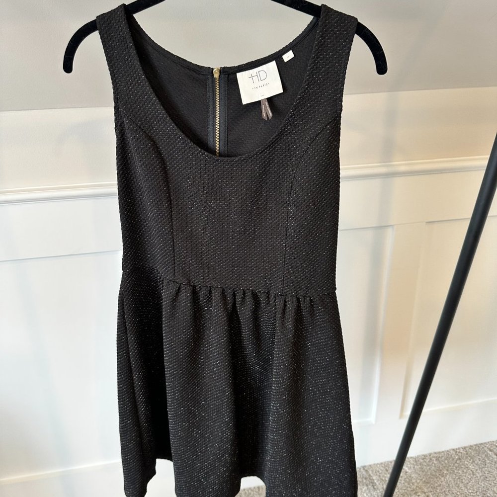 Black & Gold Holiday Dress